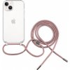 FIXED Pure Neck transparentný kryt so šnúrkou na iPhone 14 Plus - ružový FIXPUN-929-PI - možnosť vrátiť tovar ZADARMO do 30tich dní FIXED Pure Neck transparentný kryt so šnúrkou na iPhone 14 Plus - ružový FIXPUN-929-PI - možnosť vrátiť tovar ZADARMO do 30tich dní