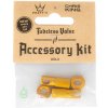 PEATY'S X CHRIS KING (MK2) GOLD TUBELESS VALVES ACCESSORY KIT (PTV2-ACCS-GLD-12) Množ. Uni PEATY'S X CHRIS KING (MK2) GOLD TUBELESS VALVES ACCESSORY KIT (PTV2-ACCS-GLD-12) Množ. Uni