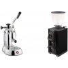 La Pavoni Stradivari Lusso + Stone Espresso Pebble, black La Pavoni Stradivari Lusso + Stone Espresso Pebble, black