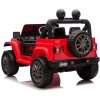 Jeep Wrangler Rubicon lift detské elektrické auto červené Jeep Wrangler Rubicon lift detské elektrické auto červené