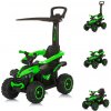 Chipolino so strieškou a vodiacou tyčou ATV zelené