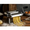 Stroj na výrobu domácich cestovín z nerezovej ocele (Nastaviteľná hrúbka 0–7, jednoduché používanie, na spaghetti, linguine a lasagne) Stroj na výrobu domácich cestovín z nerezovej ocele (Nastaviteľná hrúbka 0–7, jednoduché používanie, na spaghetti, linguine a lasagne)