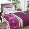 Aaryans francúzske bavlnené obliečky Fanny fialové 220x200/70x90cm Aaryans francúzske bavlnené obliečky Fanny fialové 220x200/70x90cm