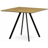 Autronic Twist HT-R5190OAK Jídelní stůl 90 x 90 cm dub