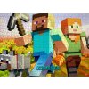 Puzzle MINECRAFT + Meno dieťaťa 252 EL - Puzzle MINECRAFT + Meno dieťaťa 252 EL -