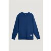 Gant Waffle Texture C-neck Persian Blue
