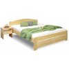 Dřevěná postel LADA, 160x220, masiv borovice Dřevěná postel LADA, 160x220, masiv borovice
