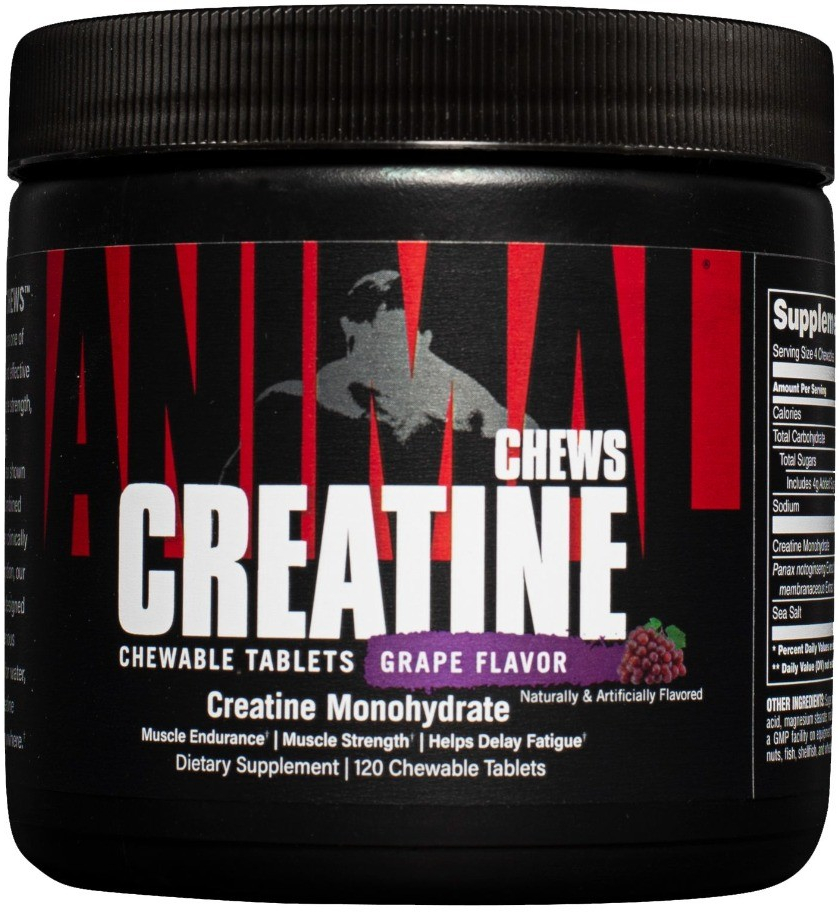 Universal Nutrition Animal Creatine Chews 120 tabliet