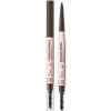 Eveline Cosmetics Brow & Go! vodeodolná ceruzka na obočie s kefkou 2 v 1 Dark Brown 4 g Eveline Cosmetics Brow & Go! vodeodolná ceruzka na obočie s kefkou 2 v 1 Dark Brown 4 g
