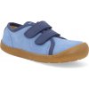 Barefoot detské plátené tenisky Koel – Dud II Textile Print Blue modré Barefoot detské plátené tenisky Koel – Dud II Textile Print Blue modré
