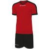 Futbalový set dres + šortky Givova Kit Revolution, červená / čierna, veľkosť 4XS Futbalový set dres + šortky Givova Kit Revolution, červená / čierna, veľkosť 4XS