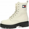 Tommy Hilfiger dámske kožené členkové čižmy - béžové - 40 Tommy Hilfiger dámske kožené členkové čižmy - béžové - 40