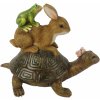 Clayre & Eef Dekorácie korytnačka, králik a žabka - 14 * 9 * 11 cm - Clayre & Eef Clayre & Eef Dekorácie korytnačka, králik a žabka - 14 * 9 * 11 cm - Clayre & Eef