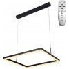 NEDES | LED Stmievateľný luster na lanku LED/55W/230V 3000-6500K + diaľkové ovládanie | J4320/B NEDES | LED Stmievateľný luster na lanku LED/55W/230V 3000-6500K + diaľkové ovládanie | J4320/B