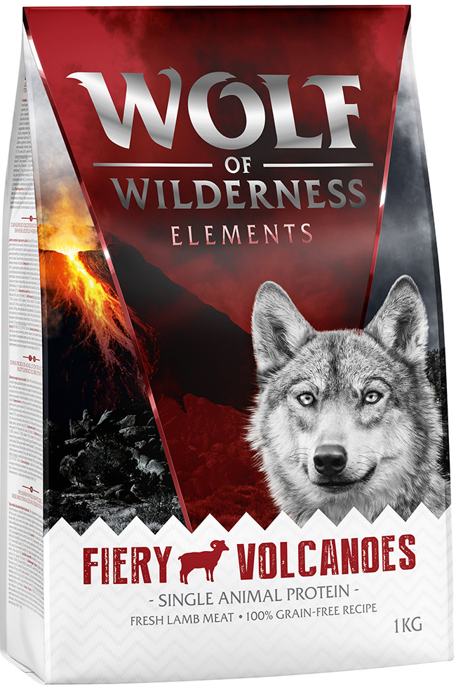 Wolf of Wilderness Fiery Volcanoes jahňacie 5 kg