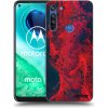 Picasee silikónový prehľadný obal pre Motorola Moto G8 - Organic red Picasee silikónový prehľadný obal pre Motorola Moto G8 - Organic red