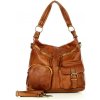 MARCO MAZZINI Kožená crossbody kabelka | camel v23b MARCO MAZZINI Kožená crossbody kabelka | camel v23b