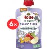 HOLLE Tropic Tiger BIO jablko mango a marakuja 6× 100 g HOLLE Tropic Tiger BIO jablko mango a marakuja 6× 100 g