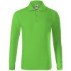 Polokošeľa detská Malfini Pique Polo LS - stredne zelená, 122 Polokošeľa detská Malfini Pique Polo LS - stredne zelená, 122