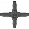 GARDENA MDS Spojka 4-cestná 4,6 mm 13214-20 GARDENA MDS Spojka 4-cestná 4,6 mm 13214-20