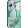 Sklenený kryt MARBLE na Xiaomi Mi 11 - Rhombus zelená Sklenený kryt MARBLE na Xiaomi Mi 11 - Rhombus zelená
