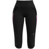 Dámske legíny Crazy MID SHORT PRESSURE - čierna M Dámske legíny Crazy MID SHORT PRESSURE - čierna M
