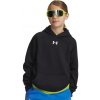 Chlapčenská zateplená mikina s kapucňou UNDER ARMOUR-UA Rival Fleece Hoodie Čierna XL 25/26 Chlapčenská zateplená mikina s kapucňou UNDER ARMOUR-UA Rival Fleece Hoodie Čierna XL 25/26