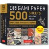 Origami Paper 500 sheets Japanese Waves Patterns 4 Origami Paper 500 sheets Japanese Waves Patterns 4
