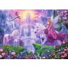 RAVENSBURGER Svítící Magická noc jednorožců XXL 200 dielov RAVENSBURGER Svítící Magická noc jednorožců XXL 200 dielov