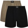 BOSS - pánske trenky 2PACK natural pure cotton forest & black tones-XXL (108-117 cm) BOSS - pánske trenky 2PACK natural pure cotton forest & black tones-XXL (108-117 cm)