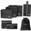Paradox 7-dielny cestovný set na oblečenie a kozmetiku TRAVEL LUX / Čierna Paradox 7-dielny cestovný set na oblečenie a kozmetiku TRAVEL LUX / Čierna