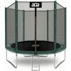 Trampolína Aga SPORT TOP 250 cm Dark Green + ochranná sieť+ schodíky Trampolína Aga SPORT TOP 250 cm Dark Green + ochranná sieť+ schodíky