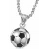 Prívesok z chirurgickej ocele Futbalová lopta Strieborná - BEZ ŘETÍZKU (pouze přívěsek) Prívesok z chirurgickej ocele Futbalová lopta Strieborná - BEZ ŘETÍZKU (pouze přívěsek)
