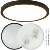 Eco Light STROPNÉ SVIETIDLO 2xE27 N/T KRUH ČIERNY EC20444 Eco Light STROPNÉ SVIETIDLO 2xE27 N/T KRUH ČIERNY EC20444