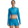 Dámska funkčná mikina na zips Under Armour HEATGEAR RIB 1/4 ZIP LS TEE W modrá 1388692-453 - M Dámska funkčná mikina na zips Under Armour HEATGEAR RIB 1/4 ZIP LS TEE W modrá 1388692-453 - M
