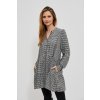 Dámske šaty Moodo Frill čierna | biela | šedá XL Moodo 5904152347776 Dámske šaty Moodo Frill čierna | biela | šedá XL Moodo 5904152347776
