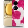 Picasee silikónový prehľadný obal pre Huawei P50 - Pink Moo Picasee silikónový prehľadný obal pre Huawei P50 - Pink Moo