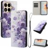 VSETKONAMOBIL 136563 ART Peňaženkový kryt pre Xiaomi 15T Pro PURPLE ROSE VSETKONAMOBIL 136563 ART Peňaženkový kryt pre Xiaomi 15T Pro PURPLE ROSE