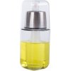 Dávkovač oleja s rozstrekovačom 180 ml - priehľadný-strieborný Dávkovač oleja s rozstrekovačom 180 ml - priehľadný-strieborný