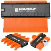 Šablóna na kopírovanie kriviek, 146x105x21 mm, PM-GSK-5T, POWERMAT Šablóna na kopírovanie kriviek, 146x105x21 mm, PM-GSK-5T, POWERMAT