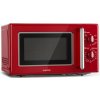 Klarstein Caroline, mikrovlnná rúra, 20 l, 700/1000 W, Ø 25,5 cm, QuickSelect, retro, červená (DSM4-Caroline-rot) Klarstein Caroline, mikrovlnná rúra, 20 l, 700/1000 W, Ø 25,5 cm, QuickSelect, retro, červená (DSM4-Caroline-rot)