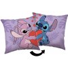 JERRY FABRICS Vankúšik Lilo and Stitch Kiss Polyester, 40/40 cm JERRY FABRICS Vankúšik Lilo and Stitch Kiss Polyester, 40/40 cm