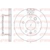 Brzdový kotúč REMSA Eurofren Systems, S.L. Madrid 6461.10 Brzdový kotúč REMSA Eurofren Systems, S.L. Madrid 6461.10