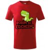 Handel detské tričko Robím si, čo chcem! červená