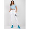 Sweatpants-RV-DR-7461.03-white biela L RUE PARIS 2016103125807 Sweatpants-RV-DR-7461.03-white biela L RUE PARIS 2016103125807