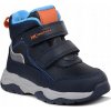 Zimné chlapčenské topánky pre deti tmavomodré Wojtyłko 26091 na suchý zips, zateplené, veľkosť 22 Zimné chlapčenské topánky pre deti tmavomodré Wojtyłko 26091 na suchý zips, zateplené, veľkosť 22