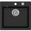 Jednokomorový drez Teka Clivo, granitový, čierny Jednokomorový drez Teka Clivo, granitový, čierny