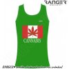 Tielko RANGER® - CANNABIS XL Zelená Tielko RANGER® - CANNABIS XL Zelená