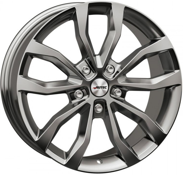 Autec UTECA 8,5x19 5x114,3 ET38 titan silver