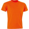 Spiro Tričko Aircool S287X sportovní krátký rukáv pánské COT-29287Xu6800 Oranžová flo Spiro Tričko Aircool S287X sportovní krátký rukáv pánské COT-29287Xu6800 Oranžová flo